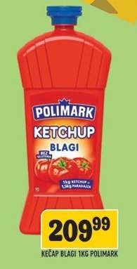 KEČAP BLAGI 1KG POLIMARK
