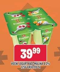 Ovocný jogurt Kaj-Malina 0.2%