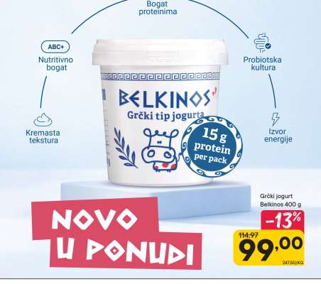 Grčki jogurt Belkinos 400 g