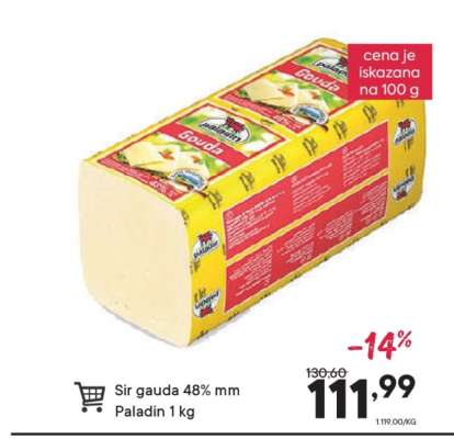 Sir gauda 48%mm Paladin 1 kg