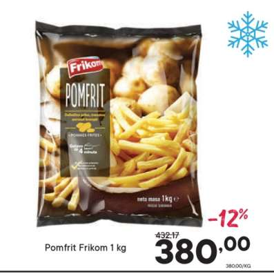 Pomfrit Frikom 1 kg