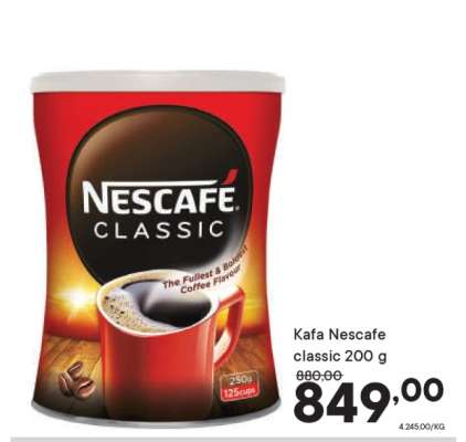 Kafa Nescafe classic 200 g