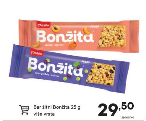 Bar žitni Bonžita 25 g