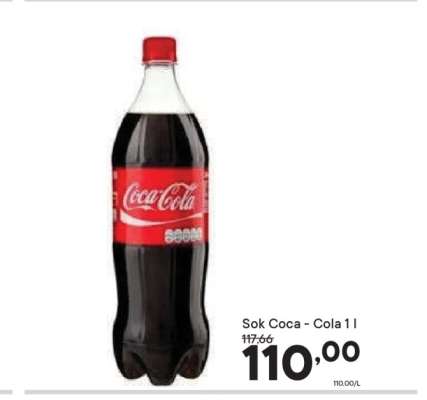 Sok Coca-Cola 1 l