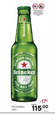 Pivo Heineken