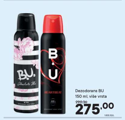 Dezodorans BU