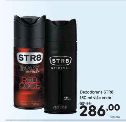 Dezodorans STR8