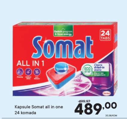 Kapsule Somat all in one 24 komada