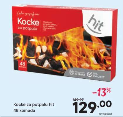 Kocke za potpalu hit