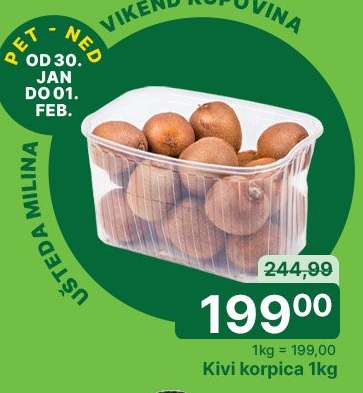 Kivi korpica 1kg