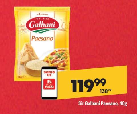 Sir Galbani Paesano, 40g