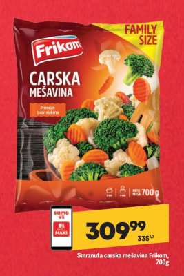 Smrznuta carska mešavina Frikom, 700g