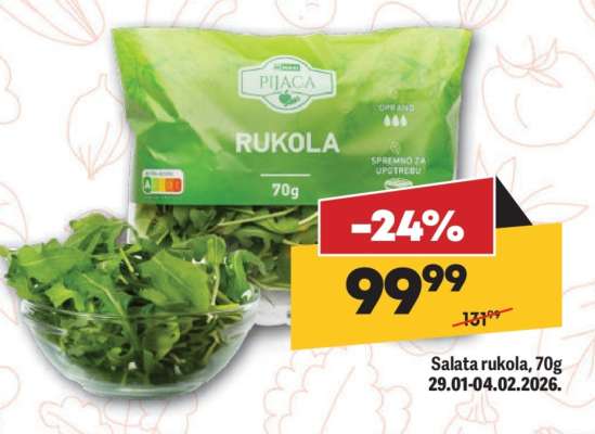 Salata rukola 70g