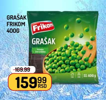 Grašak Frikom 400g