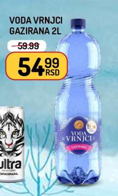 Voda Vrnci Gazirana 2L