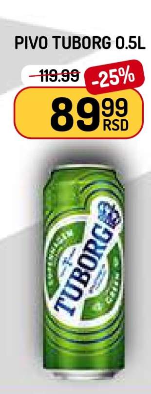 PIVO TUBORG 0,5l