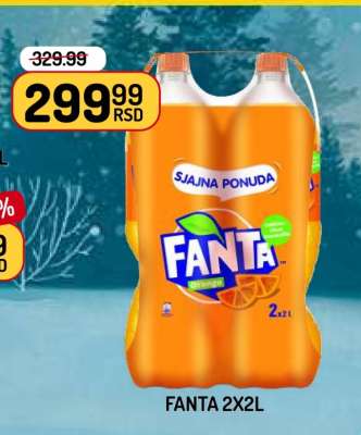 Fanta 2x2l
