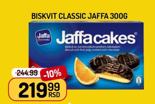 Biskvit Classic Jaffa 300g