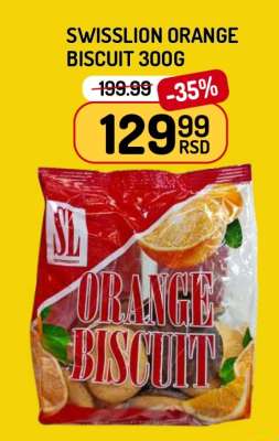 SWISSLION ORANGE BISCUIT 300g