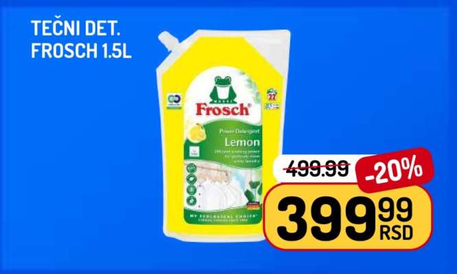Tečni det. Frosch 1.5L