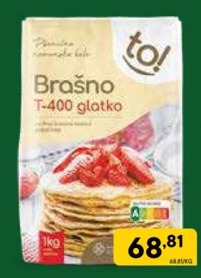 Brašno T-400 glatko