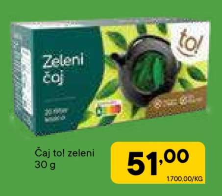 Čaj to! zeleni