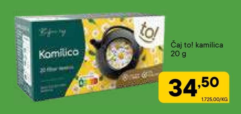 Čaj to! kamilica