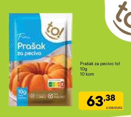 Prašak za pecivo to!