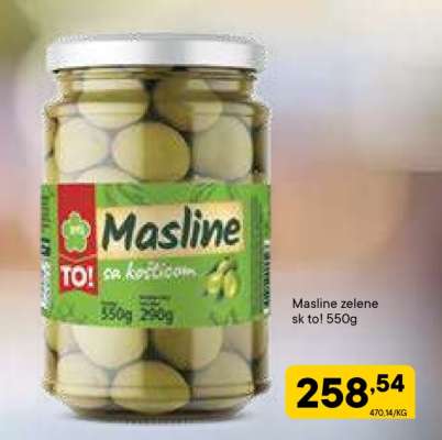 Masline zelene sk to!