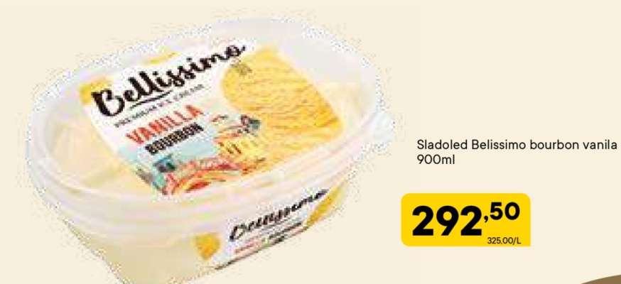 Sladoled Belissimo bourbon vanila