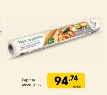 Papir za pečenje hit