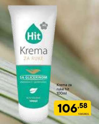 Krema za ruke Hit