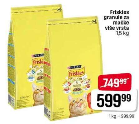 Friskies granule za mačke