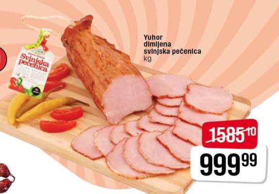 Yuhor dimljena svinjska pecenica