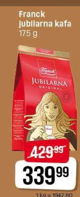 Franck jubilarna kafa