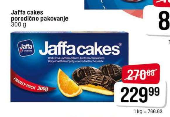 Jaffa cakes porodično pakovanje