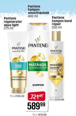 Pantene šampon smooth&sleek