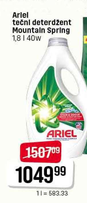 Ariel tečni deterdžent mountain spring