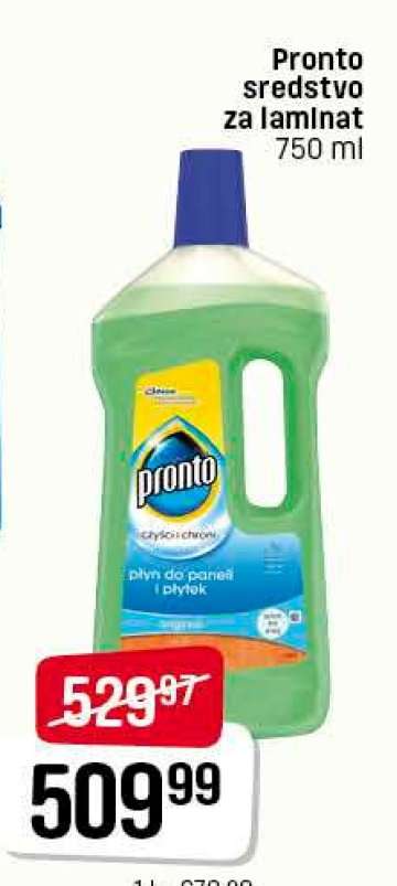 Pronto sredstvo za laminat