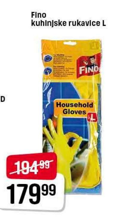 Fino kuhinjske rukavice L