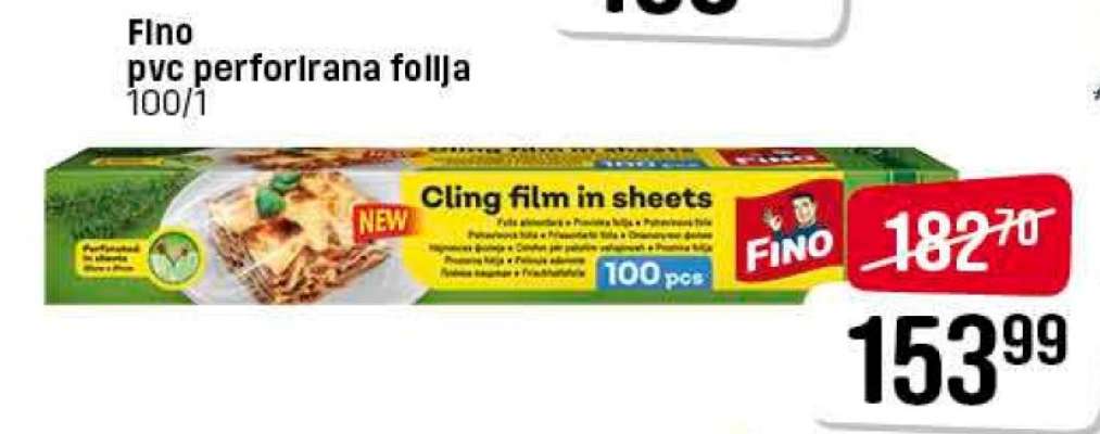 Fino pvc perforirana folija