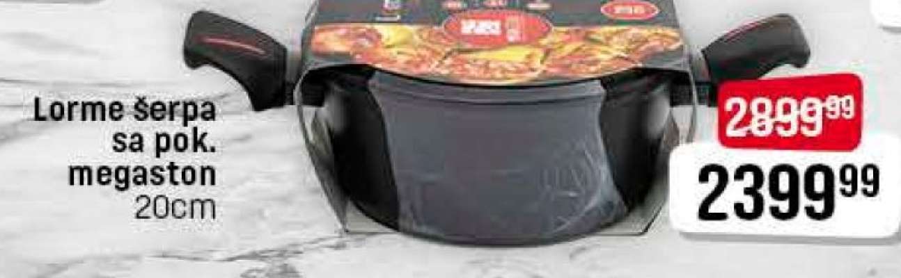 Lorme šerpa sa pok. megaston 20cm