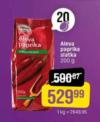 Aleva Paprika slatka