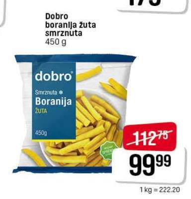 Dobro boranija žuta smrznuta