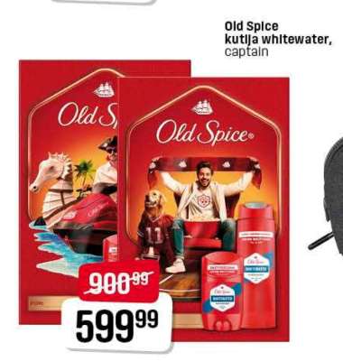 Old Spice kutija whitewater, captain