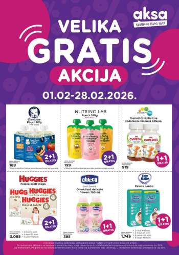 Aksa katalog - 01.02.2026 - 28.02.2026.