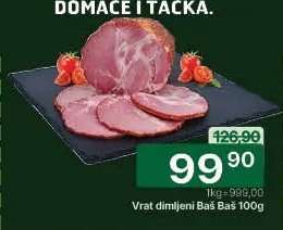 Vrat dimljeni Baš Baš 100g