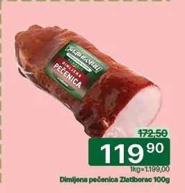 DIMLJENA PEČENICA Zlatiborac 100g