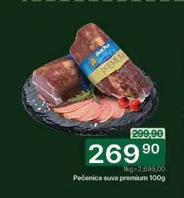 Pečenica suva premium 100g