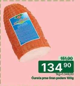 ćureća prsa Gran Podere 100g